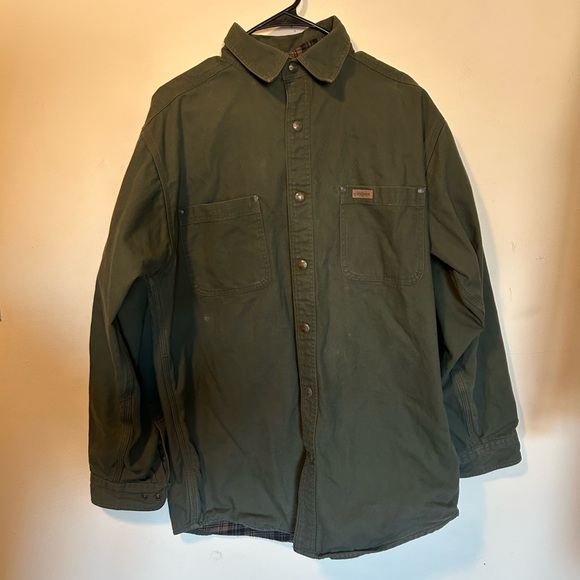 Carhartt Other - Carhartt Green Button-Up Shirt